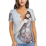 May'N (メイン)中林芽依 (2) 女性用深v半袖セクシースレンダーボディ