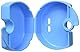 StellaPlast SP-221054hellblau Spangendose mit Schnappverschluss zur sicheren Aufbewahrung von kieferorthopädischen Apparaturen, Knirscherschienen/Prothesen, 5,0 cm x 7,7 cm x 4,0 cm