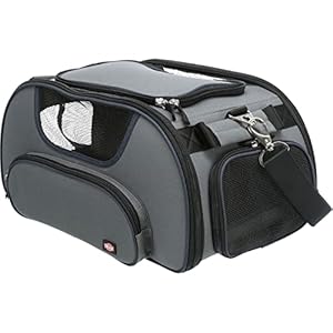 TRIXIE – Panier Transport Wings, pour Transport aérien. Taille 28 x 23 x 46 cm. Chien Max 20 kg.
