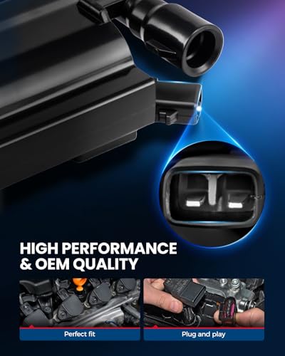 Image of KAX Ignition Coils & Spark Plugs Set Fit for Lexus IS300, GS300 | (w /tool) IS300 2001-2005, GS300 2001-2005 UF228