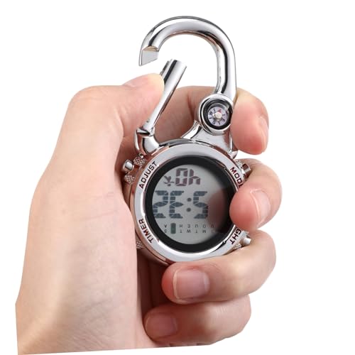 Reloj de bolsillo digital Hemobllo ideal para escalada y senderismo 6
