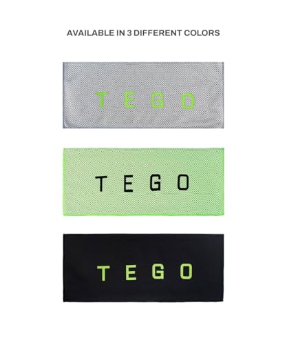 Image of TEGO Pacer Cooling Towel | Lightweight Microfiber | Quick-Dry | Compact | Instant Cooling Effect | Workout & Running Essential