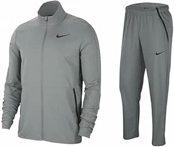 NIKE(ナイキ) DRI-FIT チーム 軽量ウーブン ジャケット×ロングパンツ 上下セットジャージ 国内正規品 DQ1898×1904 スモークグレー (メンズM 身長162-175cm)