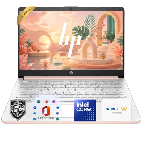 Image of HP 14 inch Laptop, Intel N150 Processor, 4GB DDR5 RAM, 128GB SSD, 1TB Cloud Storage, Back to School Limited Edition, Windows 11 with Microsoft 365