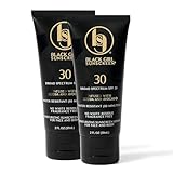 Black Girl Sunscreen SPF 30 for Face & Body - Moisturizing Skin Protection, SPF 30, Sun Lotion for Women & Men, Ultra Sheer, Travel Size, No White Cast for Melanin Rich Skin - 2 fl oz, 2 Pack
