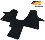t5 sitzanker Carstyling Fußmatte passend für VW T5 mit zwei Einzelsitzen vorne