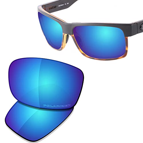 Image of SAUCER Premium Replacement Lenses Compatible with Costa Del Mar Half Moon 06S9026 Sunglasses