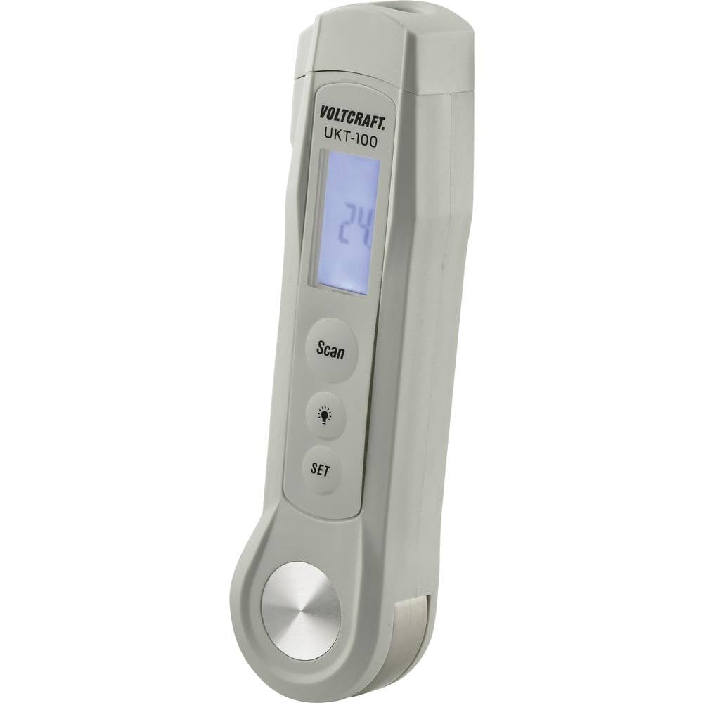VOLTCRAFT UKT-100 Termometro a penetrazione Campo di misura temperatura -40 fino a 280 °C Luce LED, Misurazione IR senz