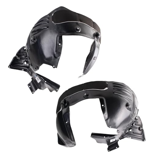Image of TRQ Inner Fender Liner Set Compatible with 2014-2016 Acura MDX AC1248132 AC1249132