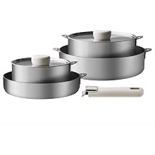 Modori stainless steel Cookware Set of 7P with magic handle