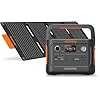 Jackery Solar Generator 300 Plus Portable Power Station with 40W Book-sized Solar Panel, 288Wh Backup LiFePO4 Battery, 300W AC Outlet, Only 5KG for RV, Outdoors, Camping, Traveling, and Emergencies