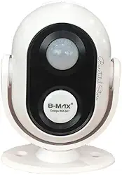 B-max Sensor de Movimento Detector de Presença Segurança Sonoro Voz Alerta Loja