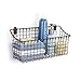 Spectrum Diversified Vintage Extra Large Cabinet & Wall-Mounted Basket for Storage & Organization, Rustic Farmhouse Decor, Sturdy Steel Wire Storage Bin