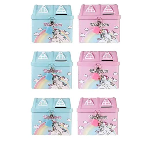 Taufa Villa 6 Pcs Unicorn Money Piggy Bank with Lock Birthday Return Gifts for Kids in Bulk kanjak Return Gift Items for Girls Boys kanjak Gift Ideas Birthday Return Gifts for Kids Pack of 6 (B0BFB7PJ6X) Amazon Price History, Amazon Price Tracker