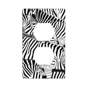 Yyoretp CMB Zebra Schalterblende Duplex