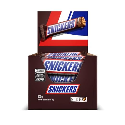 Snickers Original Mars 12X20X45g Mars Sabor Chocolate