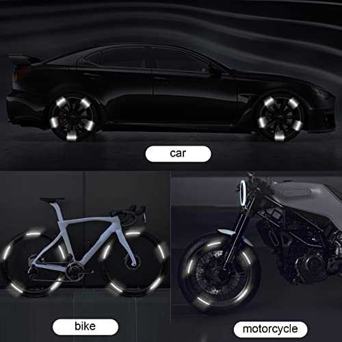 Adesivi Riflettenti, 20 Pezzi Adesivi Riflettori