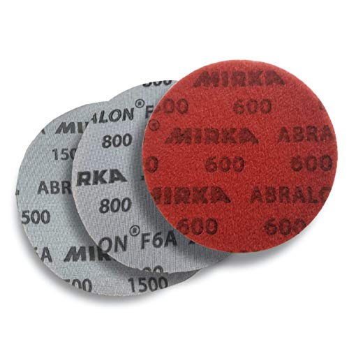 Ebonite Mirka Abralon Bowling Pads (Set of 3) 800 Grit