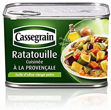 CASSEGRAIN - Ratatouille Cuisinée À La Provençale 660G - Lot De 2 - meilleure offre
