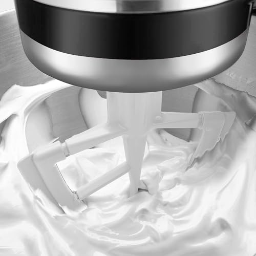 Image of Flex Edge Beater Compatible With KitchenAid 4.5 /5 Qt Tilt-Head Mixers,White