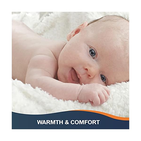 Walensee Sherpa Fleece Blanket Plush Throw Fuzzy Super Soft Reversible Microfiber Flannel Blankets For Couch, Bed, Sofa Ultra Luxurious Warm and Cozy For All Seasons - Image 4