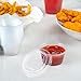 Amazon Basics Disposable Plastic To-Go Cups and Lids, Mini, 2oz, 50 Count