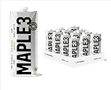 Maple 3 Organic Maple Water, 100% Natural Hydratation, Straight from a Tree, 1 Ingredient (Maple Sap), 46 Essential Bioactive Compounds, Electrolytes & Minerals, No Sugar Added, Low in Calories, No