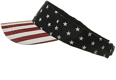MG USA Flag Visor-USA Star Stripe W40S44B