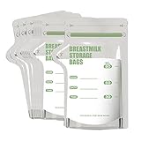 ❥ Material seguro: cada bolsa de almacenamiento de leche materna está preesterilizada y lista para usar nadas más sacarla de la caja. Nuestras bolsas son aptas para el congelador y libres de BPA/BPS.