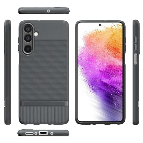 Image of Shockproof Case for Samsung Galaxy A17 5G / F17 5G / M17 5G | Full Camera Protection | TPU Flexible Back Cover for Samsung Galaxy A17 5G / F17 5G / M17 5G (Graphite Grey)