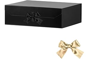 Extra Large Black Gift Box: The Perfect Present for a Special Occasion