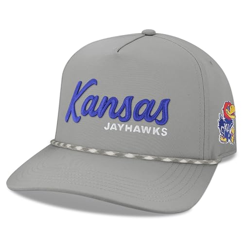 Legacy NCAA Officially Licensed Rope Hat, Kansas Jayhawks Team Color