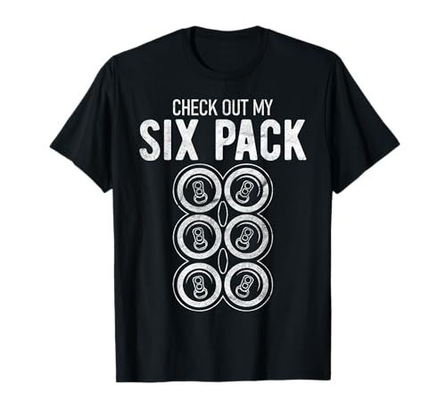 Check Out My Six Pack Funny Beer, Funny Drinking T-Shirt
