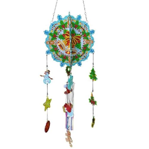 Carillon à vent 5D multicolore pour illuminer un balcon ombragé - 3