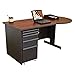 MARVELZAPF ZTCD6030_UT_CC Office Desk,60in.W,Cherry Color Top