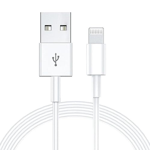 iPhone Charger Lightning Cord Cable 2M/6FT Fast Charging USB to Lightning Long Apple Charger Cable for iPhone 14/13 / 13 Pro / 12 Pro / 11 / SE Max/XS/XR/X/iPad Mini Air/iPod/AirPod