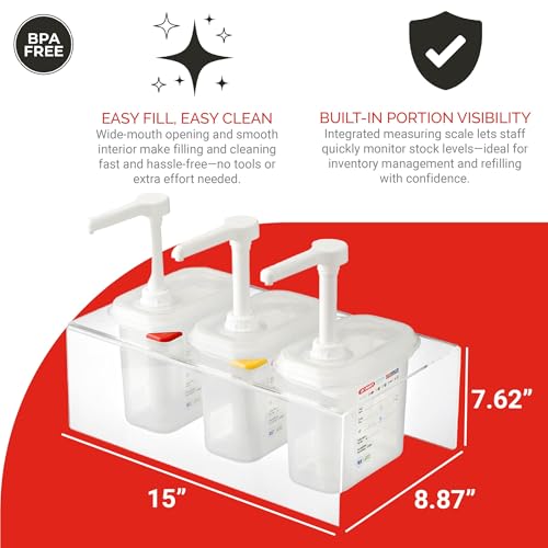 Distributeur sauce Araven multicolore taille unique pour cuisine - 5