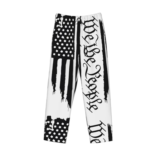 Men's Pajama Pants Mens PJs Sleepwear Bottoms Sleep Lounge Long Pants Relaxation Wide Leg Slacks with Pockets4