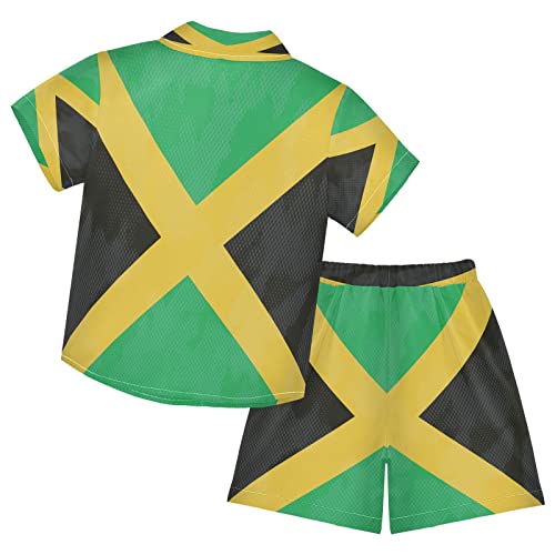 Image of Boccsty Ice Cream Drip Boy Summer Shorts Sets Hawaiian Toddler Boys T-Shirt & Pants 2 Pcs 3T-10T