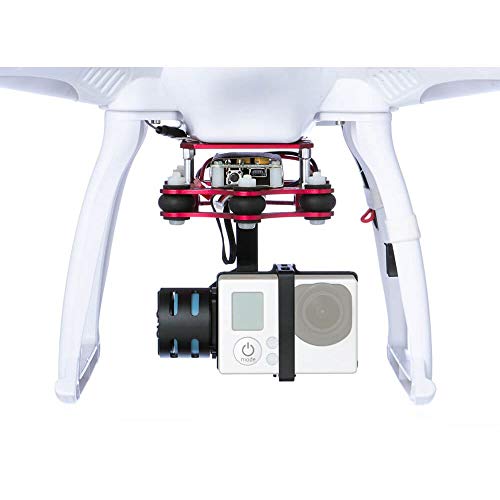 Drone Free-X com Gimbal para GoPro Hero3 e Hero3+ e Hero4
