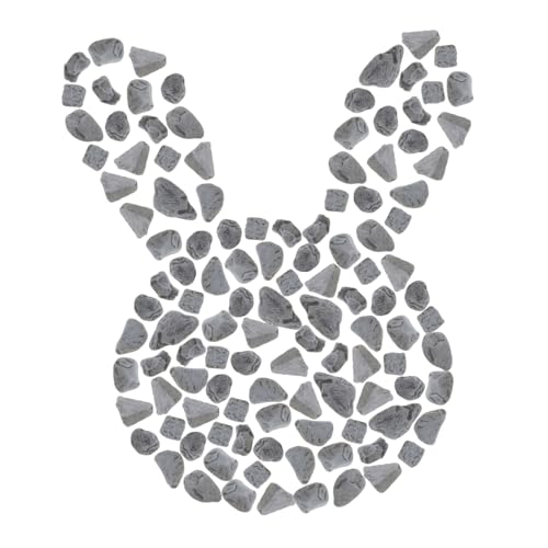 TOBBOMEY 1 Juego Grava De Acuario Plantar Grava Camisetas Sin Mangas Valla Base Grava De Plantas Suculentas Valla Pequeña Cerco a Presión Florero De Grava Valla De Clip Fijo