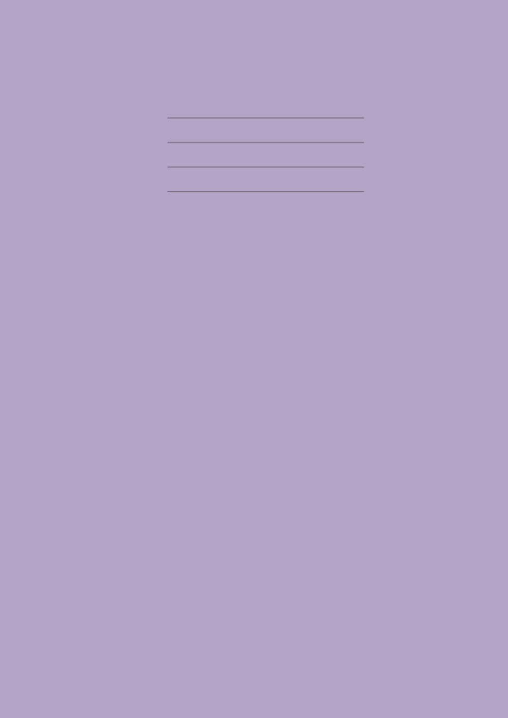 A4 Exercise Book: 100 Pages 90gsm, 8mm line ruled with margin notebook for Schools,Office and Homes