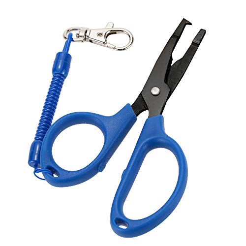 KKmoon Alicate de pesca externo 13cm Linha cortador tesoura removedor de ganchos