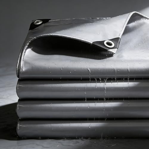 Lona remolque 140x200 de PVC impermeable multiusos duradera con ojales 2