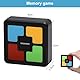 TNSLAND Brain Trainer Kinder Elektronisches Memory-Spiel, Reaktionsspiel mit Lichtern & Geräuschen, Tragbares Lernspielzeug Gedächtnistraining Spiele für Kinder, Reise & Knobelspiele ab 6-10