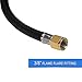 GASPRO 12 FT Low Pressure Propane Hose Regulator with 3/8 Female Flare for Heater, Fire Pit, Burner, etc