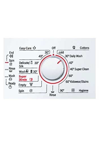 Image of Bosch 6 kg Fully-Automatic Front Loading Washing Machine (WAB16060IN, White, Inbuilt Heater)