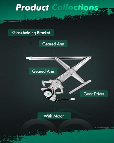Image of SCITOO Power Window Regulator With Motor For Toyota For Corolla