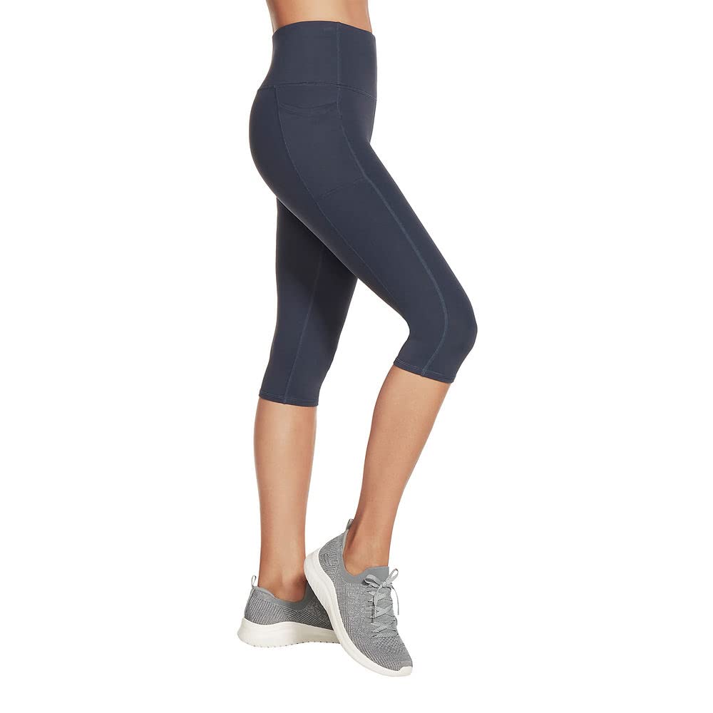 Skechers Damen Jogginghose Damen Gowalk High Waisted Capri
