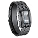 Imagen de Haofy Reloj Binario para Hombres Movimiento DE CORZA ALECHA Azul Backlight LED Digital Wut Wristwatch para Fiestas Al Aire Libre